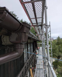 安中市安中 S様邸 屋根雨どい工事