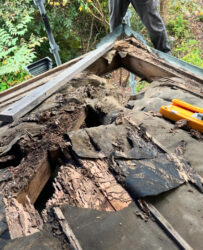 安中市安中 S様邸 屋根雨どい工事